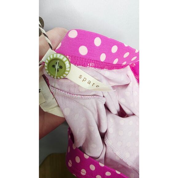 Matilda Jane Pink Pooka Dot  Kids Pants Size 14 New with Tags - Picture 6 of 12